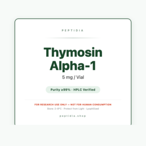 Thymosin Alpha-1 — 5mg